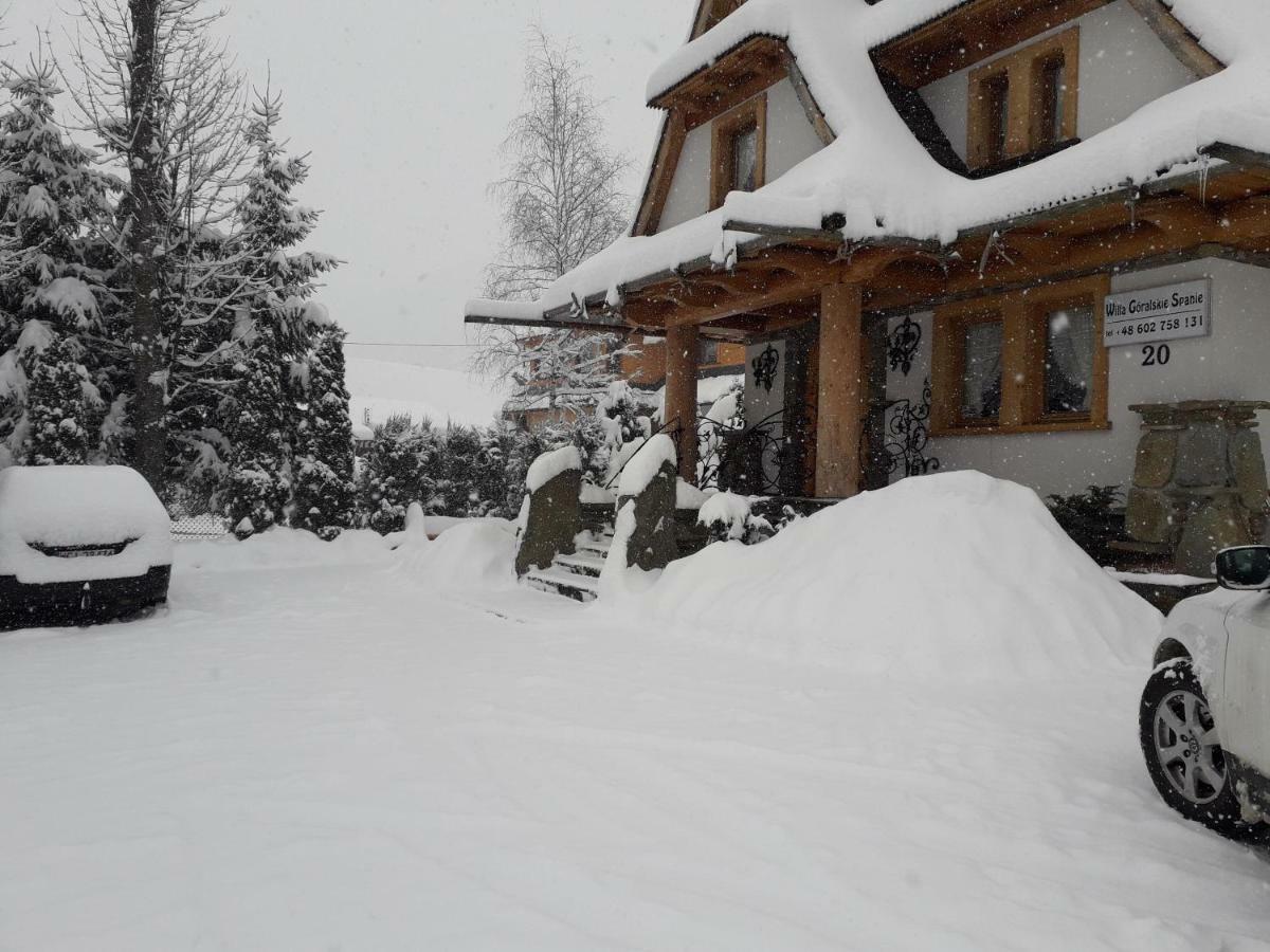 Willa Goralskie Spanie Zakopane Exteriér fotografie